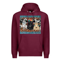 Burgundy black angus Simmental charolais Premium Hoodie - JahusDesignShop