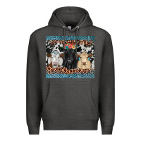 Charcoal Heather black angus Simmental charolais Premium Hoodie - JahusDesignShop