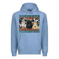 Colony Blue black angus Simmental charolais Premium Hoodie - JahusDesignShop