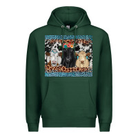 Sports Green black angus Simmental charolais Premium Hoodie - JahusDesignShop