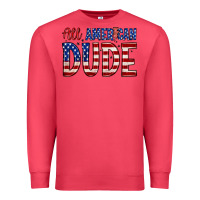 Cardinal all american dude Premium Sweatshirt - Zillion Design Studio