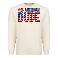 Sandshell all american dude Premium Sweatshirt - Zillion Design Studio