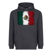 Smoke Mexican Flag Heavyweight Hoodie - RanaPortraitStore