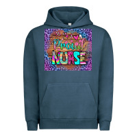 Pigment Midnight Navy proud nurse tumbler Urban Hoodie - BundleAndBundleShop