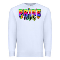 White pride vibes Premium Sweatshirt - Zillion Design Studio