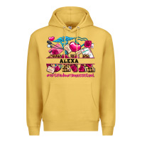 Antique Gold costom name valentines day cna certified nursing Premium Hoodie - AdoDesignShop