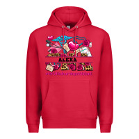 Cardinal costom name valentines day cna certified nursing Premium Hoodie - AdoDesignShop