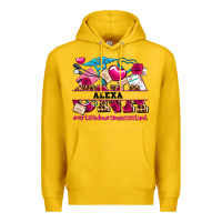 Lemon costom name valentines day cna certified nursing Premium Hoodie - AdoDesignShop