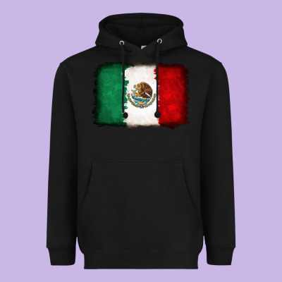 Heavyweight Hoodie Mexican flag