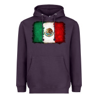 Plum Mexican flag Heavyweight Hoodie - RanaPortraitStore