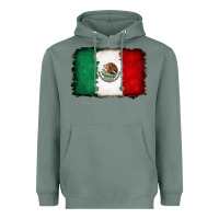 Sage Mexican flag Heavyweight Hoodie - RanaPortraitStore