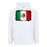 White Mexican flag Heavyweight Hoodie - RanaPortraitStore