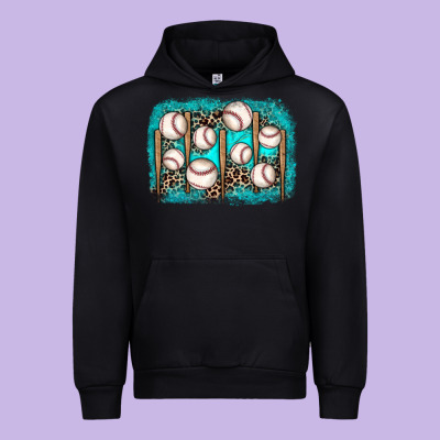 Baseball Background Urban Hoodie Designed By Jahusdesignshop
