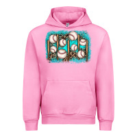 Fuchsia Pink baseball background Urban Hoodie - JahusDesignShop