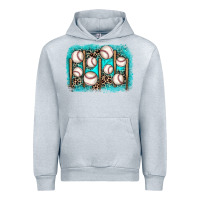 Heather Grey baseball background Urban Hoodie - JahusDesignShop