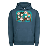 Pigment Midnight Navy baseball background Urban Hoodie - JahusDesignShop