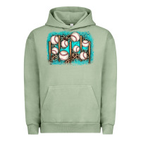 Pigment Oil Green baseball background Urban Hoodie - JahusDesignShop