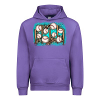 Tulip baseball background Urban Hoodie - JahusDesignShop