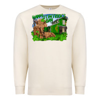Sandshell happy st. patrick's day cattle and calfs Premium Sweatshirt - RanaPortraitStore