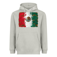 Moon Dust Mexican Flag With Leopard Heavyweight Hoodie - RanaPortraitStore