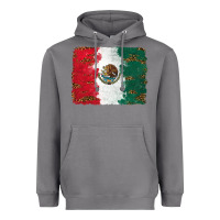 Storm Mexican Flag With Leopard Heavyweight Hoodie - RanaPortraitStore