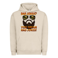 Pigment French Oak dad jokes you mean rad jokes Urban Hoodie - Artiststas