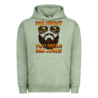 Pigment Oil Green dad jokes you mean rad jokes Urban Hoodie - Artiststas