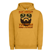 Pigment Peanut Butter dad jokes you mean rad jokes Urban Hoodie - Artiststas