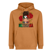 Meerkat Mexicana Latina messy bun Heavyweight Hoodie - RanaPortraitStore