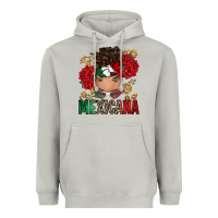 Moon Dust Mexicana Latina messy bun Heavyweight Hoodie - RanaPortraitStore