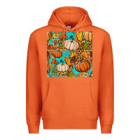 Carrot fall pumpkin seamless pattern Premium Hoodie - BundleAndBundleShop