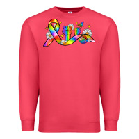 Cardinal pride ribbon Premium Sweatshirt - Zillion Design Studio
