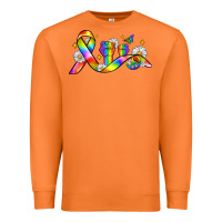 Carrot pride ribbon Premium Sweatshirt - Zillion Design Studio