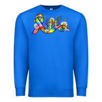True Royal pride ribbon Premium Sweatshirt - Zillion Design Studio