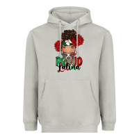 Moon Dust Proud Latina messy bun Heavyweight Hoodie - RanaPortraitStore