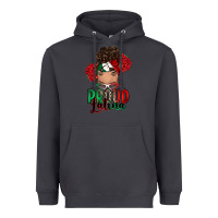 Smoke Proud Latina messy bun Heavyweight Hoodie - RanaPortraitStore