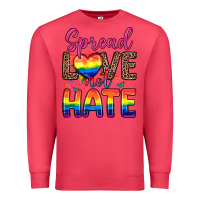Cardinal spread love not hate Premium Sweatshirt - Zillion Design Studio