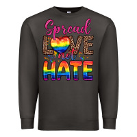 Smoke spread love not hate Premium Sweatshirt - Zillion Design Studio