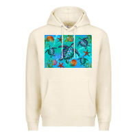 Tofu Turtle Seashells Starfish Premium Hoodie - Artiststas