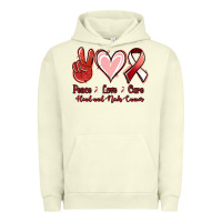 Pigment Pistachio peace love cure head and neck cancer Urban Hoodie - Jasminsmagicworld