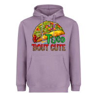 Lavender Taco 'bout cute Heavyweight Hoodie - RanaPortraitStore