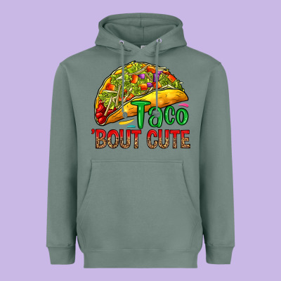 Heavyweight Hoodie Taco 'bout cute