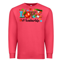 Cardinal love teacher life Premium Sweatshirt - texasbilliewilder