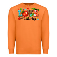 Carrot love teacher life Premium Sweatshirt - texasbilliewilder