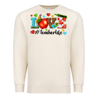 Sandshell love teacher life Premium Sweatshirt - texasbilliewilder