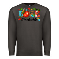 Smoke love teacher life Premium Sweatshirt - texasbilliewilder