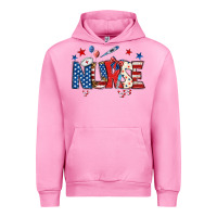 Fuchsia Pink american nurse Urban Hoodie - BundleAndBundleShop