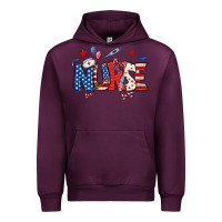 Mauve Wine american nurse Urban Hoodie - BundleAndBundleShop