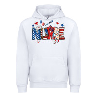 White american nurse Urban Hoodie - BundleAndBundleShop