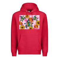 Cardinal Sunflowers Turtle Premium Hoodie - Artiststas